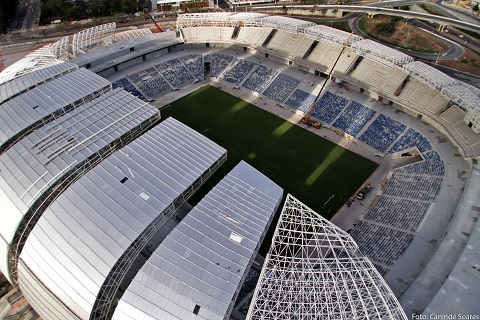 Estádio Arena das Dunas, em Natal