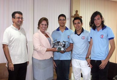 robo alunos