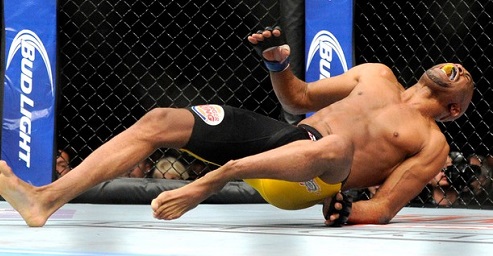 anderson silva perna