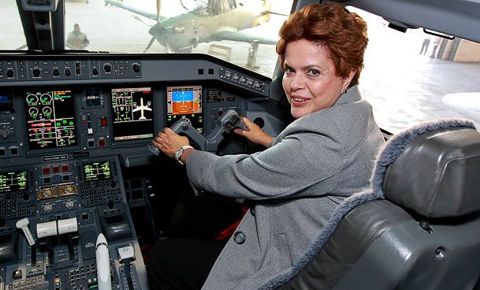 dilma aviao