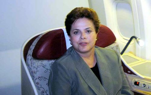 dilma aviao