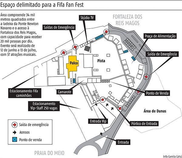 mapa fan fest