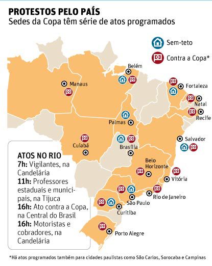 protestos brasil