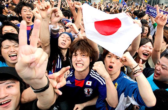 torcida japao