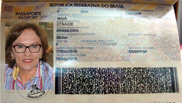 zenaide passaporte