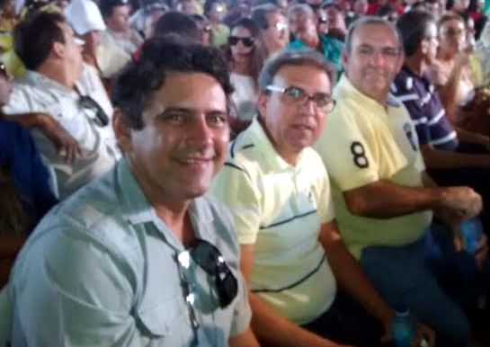 Vereadores Jarles, Gute e prefeito ElÃdio
