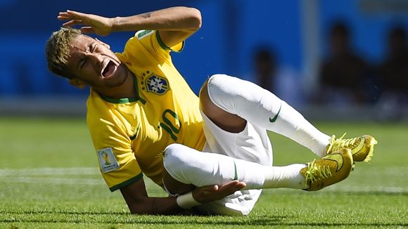 neymar falta