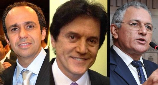 Robinson poderÃ¡ escolher entre FÃ¡bio Dantas (esq) e George CÃ¢mara (dir)