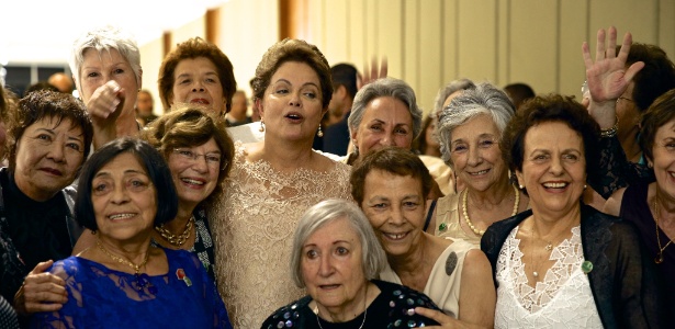 Dilma reencontra ex-companheiras da Torre das Donzelas durante a posse de seu segundo mandato