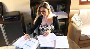 20/07/2016. Crédito: Gabriela Studart/Esp.CB/D.A. Press. Brasil. Brasília - DF. Trabalho e Formação Profissional. Concurso Público. Daniella Caetano, focada em carreiras policiais.