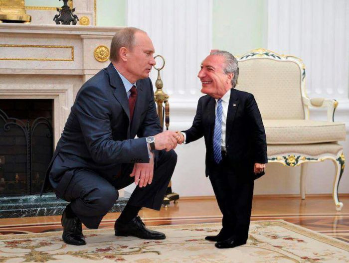 putin e temer