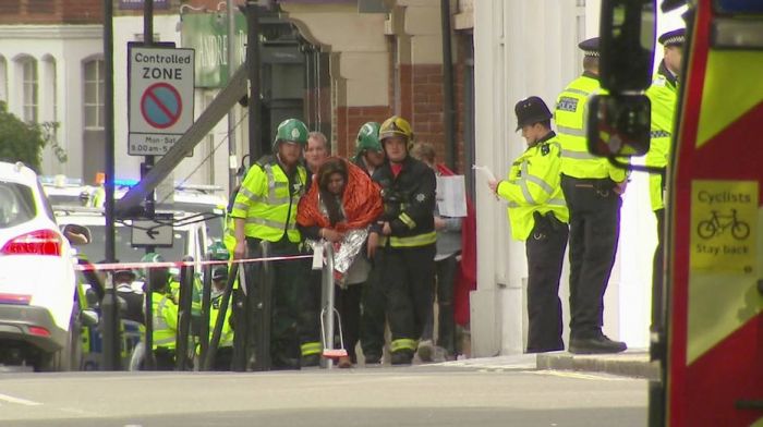 Fotos: ExplosÃ£o em metrÃ´ de Londres deixa mais de 15 feridos