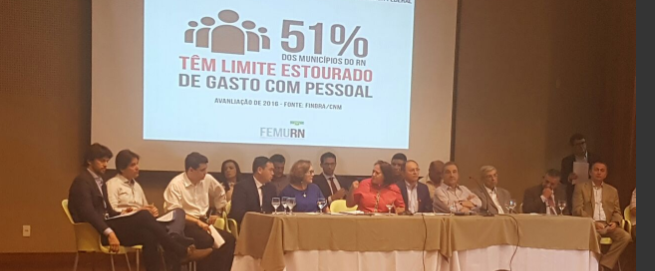 Batata no encontro de prefeitos