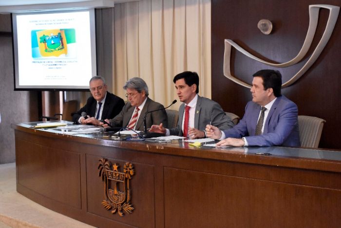 Comissão de Finanças da Assembleia recebe prestação de contas da Saúde do Estado