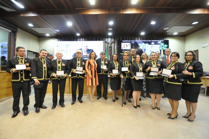 Academia de Ciências JurÃdicas de Mossoró é homenageada na Assembleia