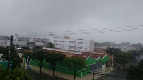 Chuva em Jardim de Piranhas