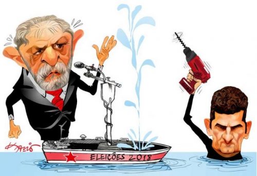 Se a canoa não virar, olê, olê, olá, vão me pegar…