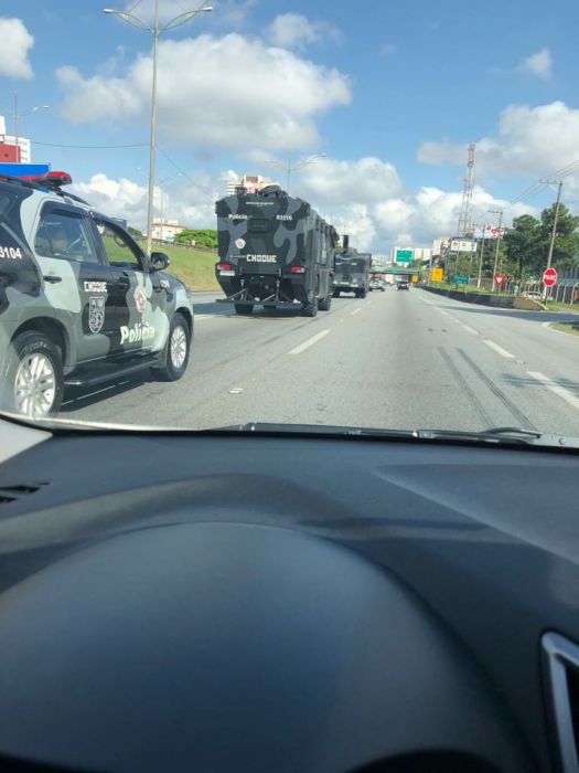 BatalhÃ£o de Choque segue para Sede do Sindicato dos MetalÃºrgicos