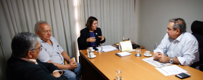 UFRN discute cooperações da saúde com Ãlvaro Dias