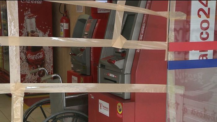 Hipermercado Ã© arrombado e suspeitos fogem sem levar nada, em JoÃ£o Pessoa