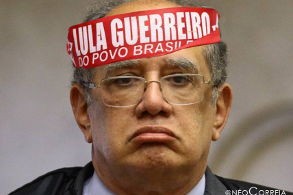 Gilmar Mendes: Lula na cabeça
