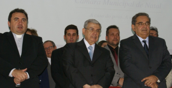 Garibaldi parabeniza Álvaro Dias como prefeito de Natal