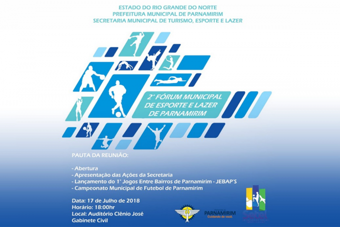 Parnamirim realiza o II Fórum Municipal de Esporte e Lazer