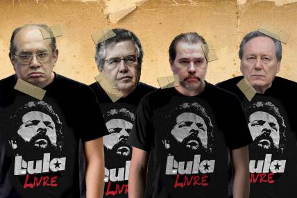 Né 'gópi' não! É Lula solto...