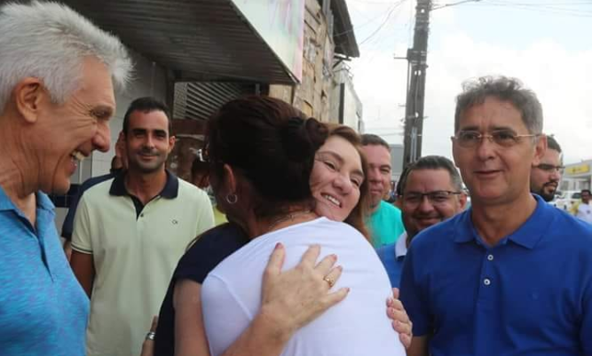 Terezinha e João Maia recepcionados em Canguaretama (RN)
