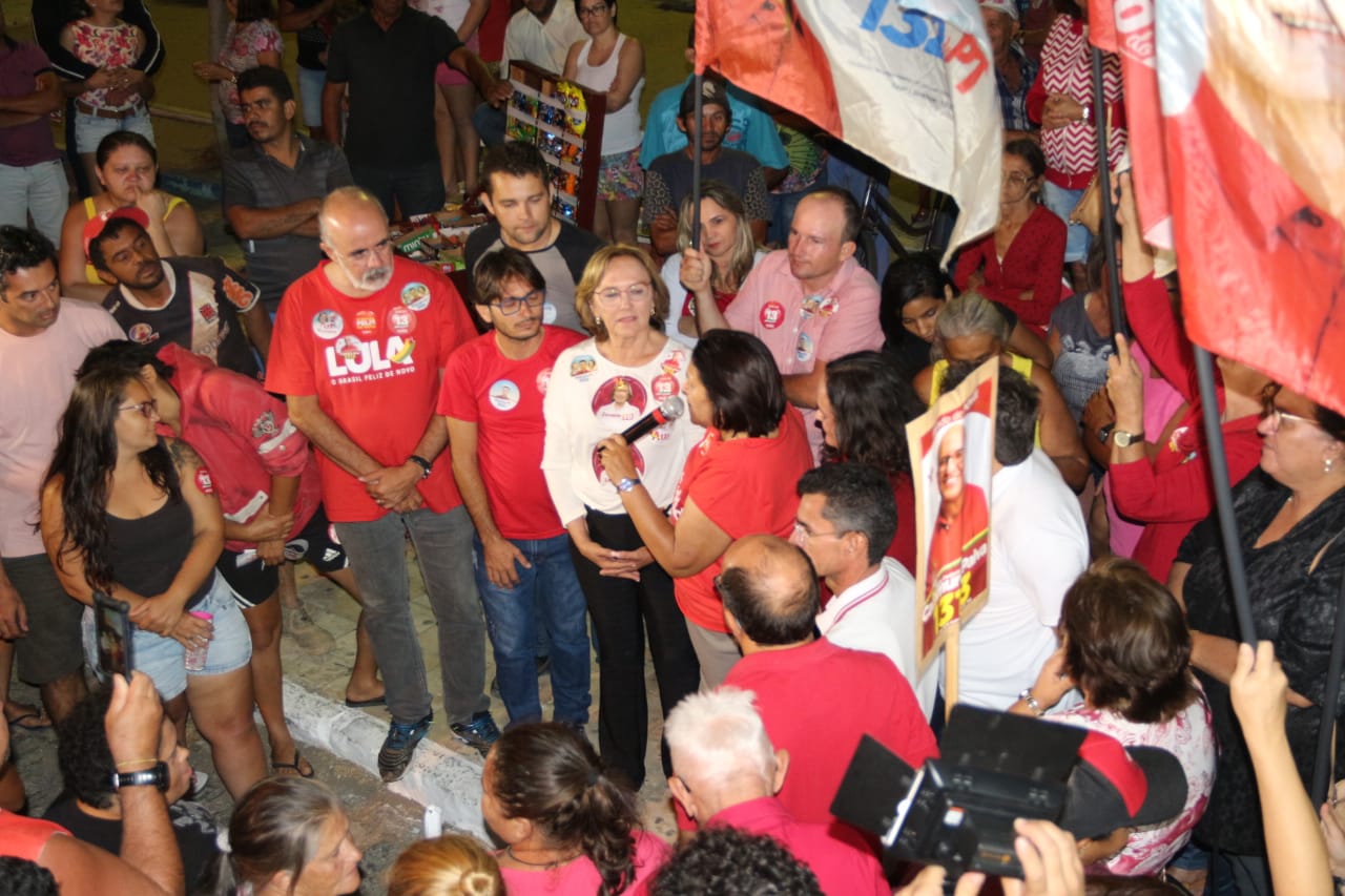 Zenaide ganha força na Caravana do Coração percorrendo o Seridó