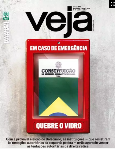 Vixe! AtÃ© a Veja jÃ¡ entregou os pontos...