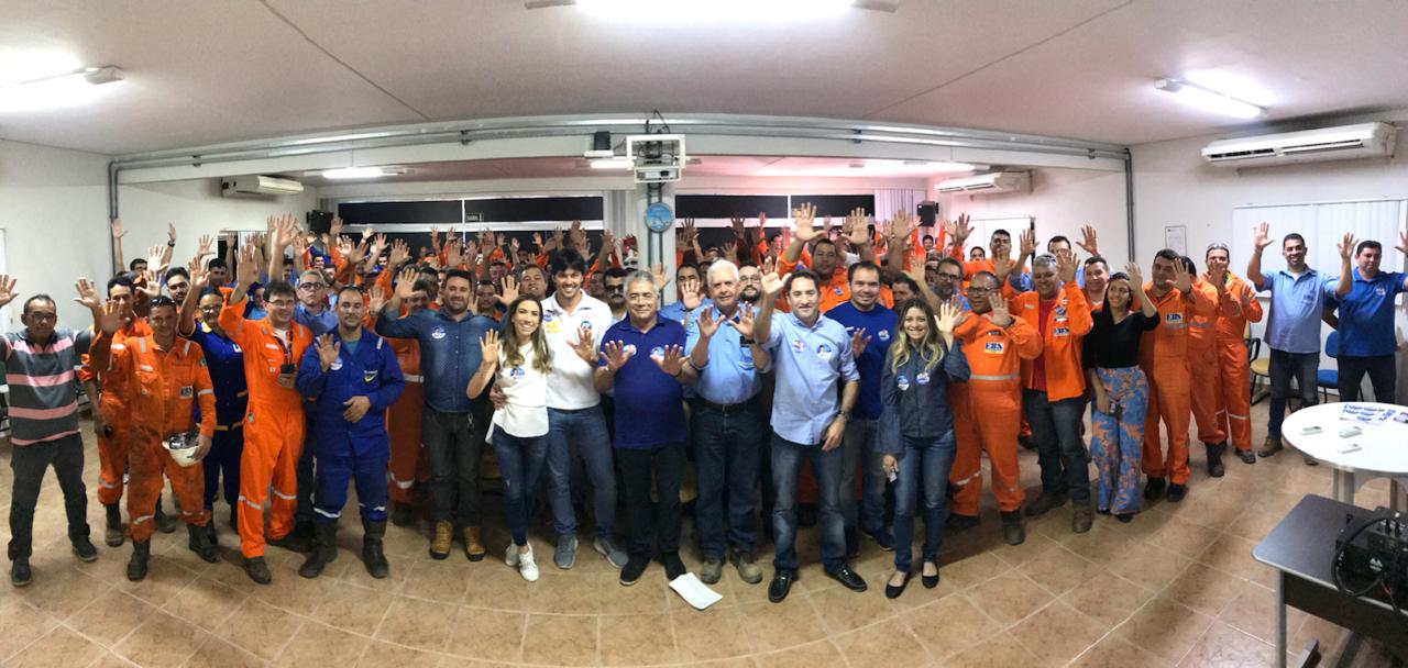 Fábio Faria recebe o apoio de Tião Couto