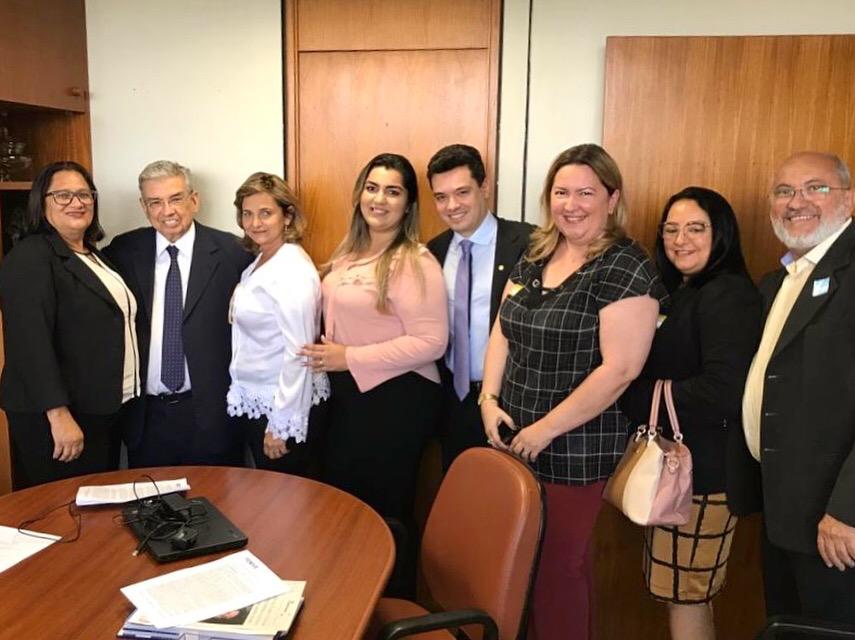 Em Brasília, Garibaldi e Walter Alves se reúnem com prefeitas do RN
