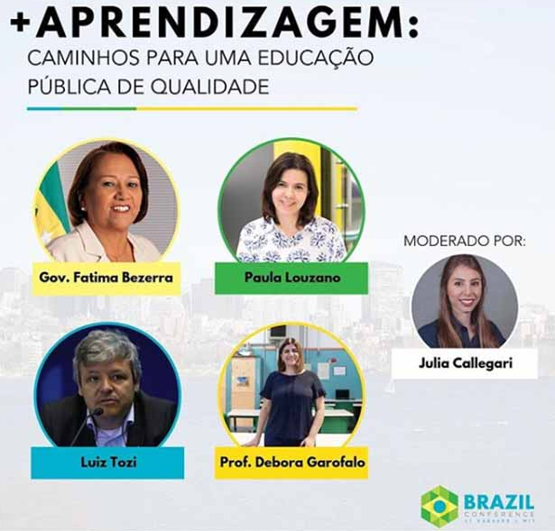 Governadora dará palestra na Brazil Conference 2019