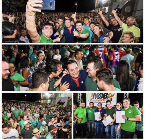 Em Apodi, Ezequiel Ferreira participa da Convenção Estadual da Juventude do MDB