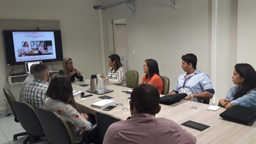 Gestores do SESI e SENAI Mossoró se reúnem com representantes do Banco do Nordeste