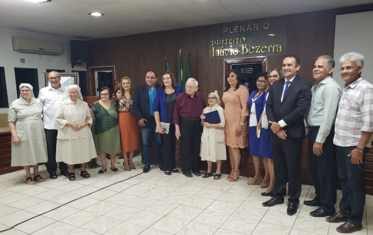 Câmara de Caicó homenageia o abrigo pelos 70 anos