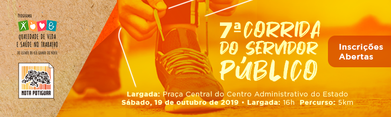 Sétima Corrida do Servidor Público tem inscrições abertas