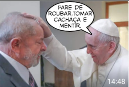 Caiu na Rede! Papa Francisco dÃ¡ conselho a Lula