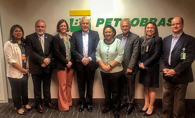 Em nova reuniÃ£o, FÃ¡tima trata de permanÃªncia da Petrobras no RN