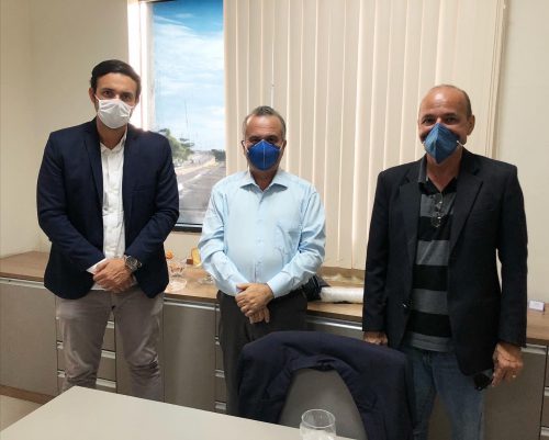 RogÃ©rio Marinho se reÃºne com Ãlvaro e Taveira