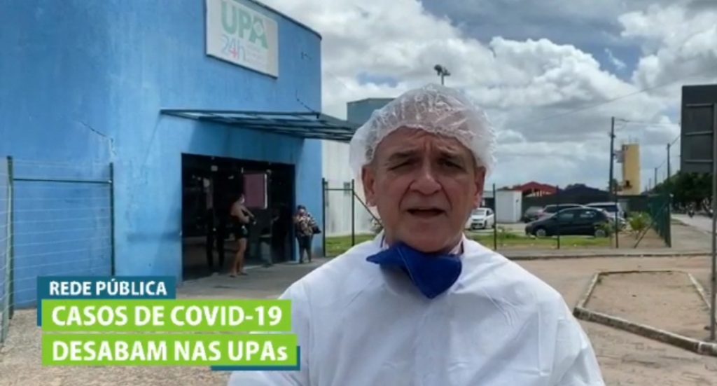 Casos da Covid desabam nas UPAs de Natal