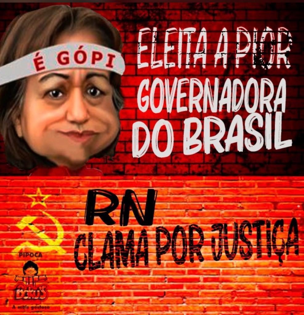 Caiu na Rede! FÃ¡tima Ã© eleita a pior governadora do Brasil